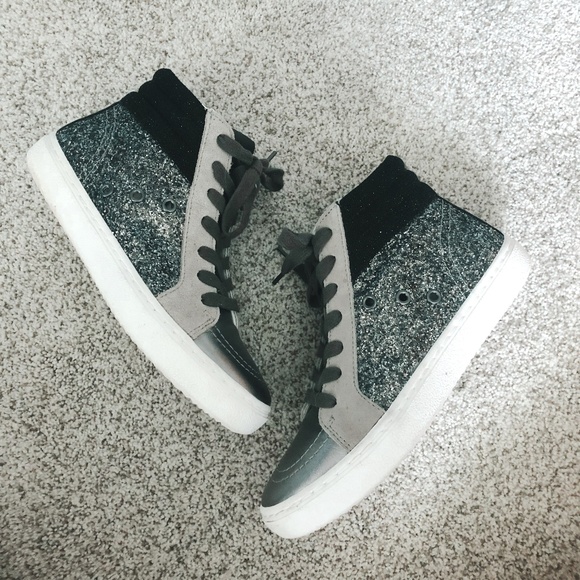 steve madden serena mixed media sneaker